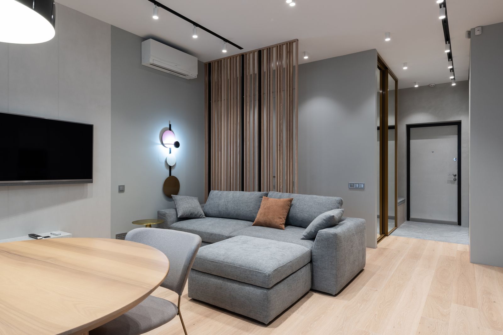 A bright, beautifully maintained apartment interior
